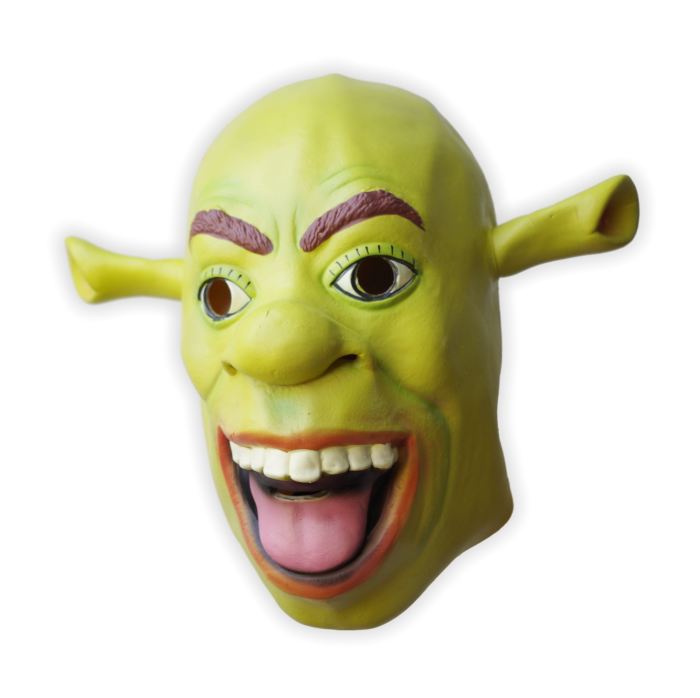 Shrek Maske - zum Schließen ins Bild klicken
