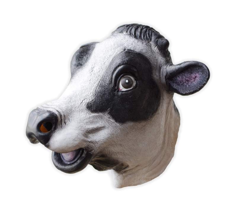 Mascara de Vaca - Haga un click en la imagen para cerrar