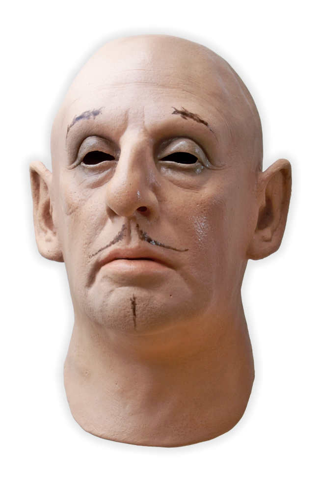 Realistische Maske Gesicht Mann aus Latex 'Pierre' - zum Schließen ins Bild klicken