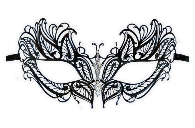 Mascara Carnaval de Venecia en Metal 'Fayetta'