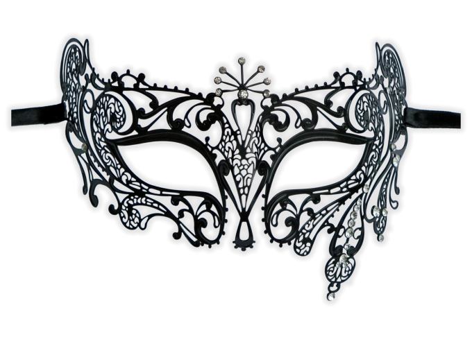 Venetian Metal Mask 'Senay' - Click Image to Close