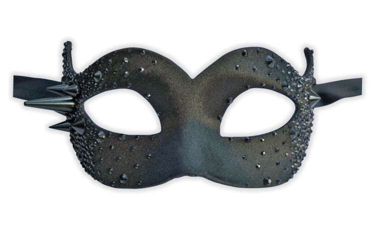 Maschera Veneziana Nera