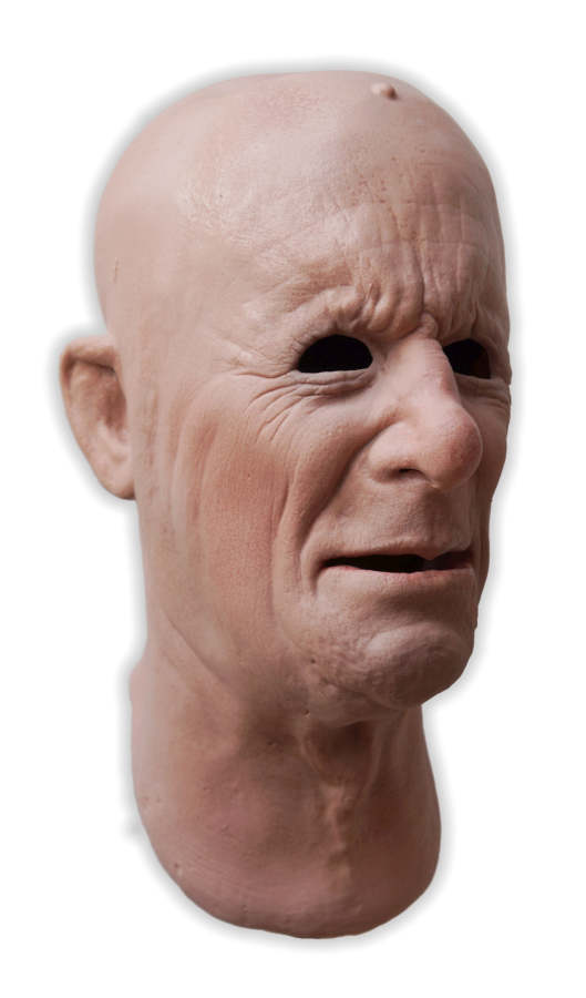 Schaumlatex Maske Realistisch 'Zauberer' - zum Schließen ins Bild klicken