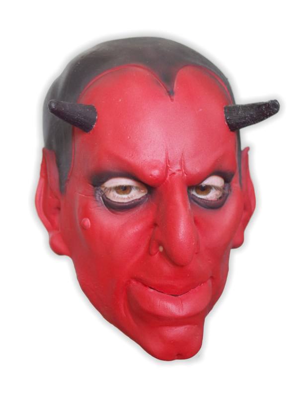 Mephisto Maske aus Schaumlatex - zum Schließen ins Bild klicken