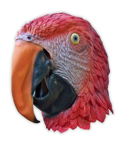 Papagei Maske