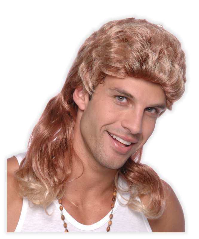 Mullet Wig - Click Image to Close