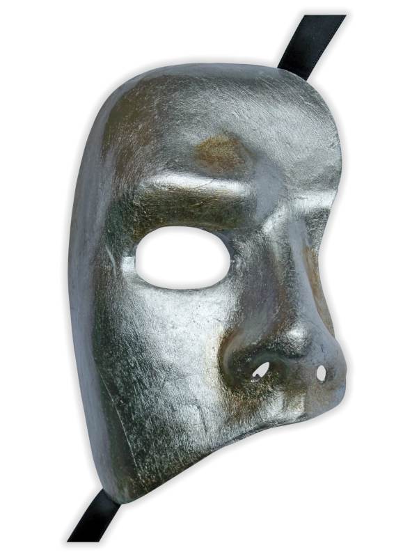 Maschera Fantasma Argento - Clicca l'immagine per chiudere