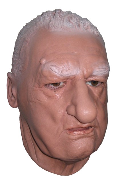 Realistic Latex Mask 'The Instructor' - Click Image to Close