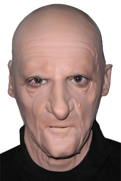 Realistic Handcrafted Latex Mask 'Referee'