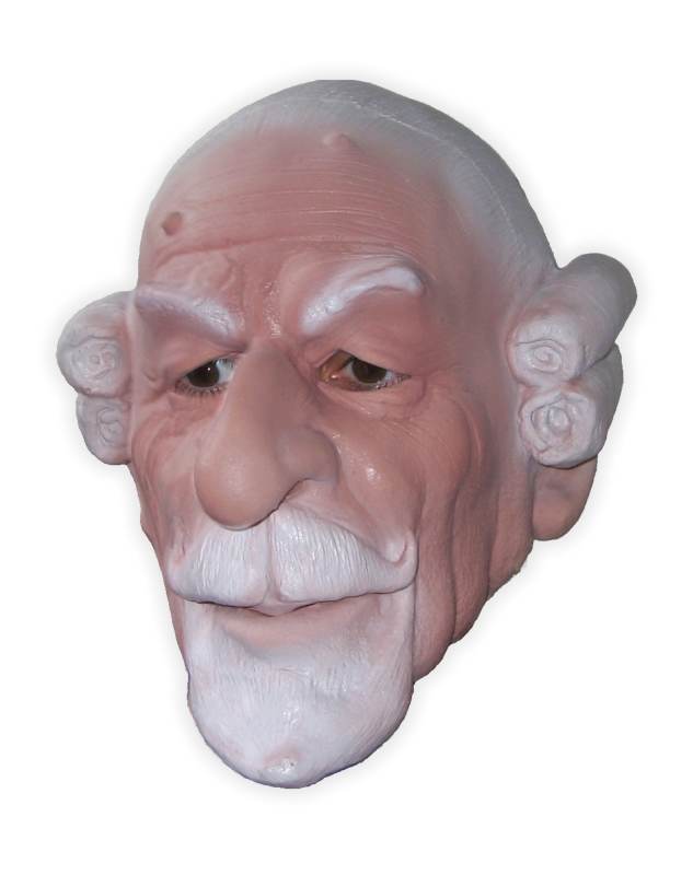 Baron Münchhausen Latex Maske - zum Schließen ins Bild klicken