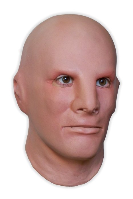 Latex Mask 'Emotionsloses Gesicht' - zum Schließen ins Bild klicken