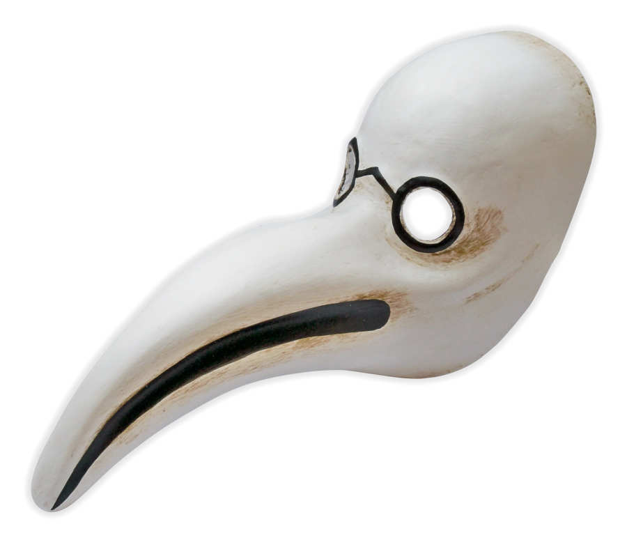 Venetian Mask Plague Doctor Beak Authentic - Click Image to Close