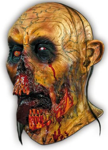 Verrottetes Gesicht Halloween Maske - zum Schließen ins Bild klicken
