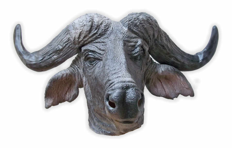 Water Buffalo Mask Latex - Click Image to Close