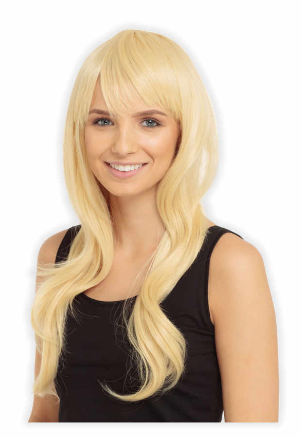 Blonde Wavy Wig 'Filomena' - Click Image to Close