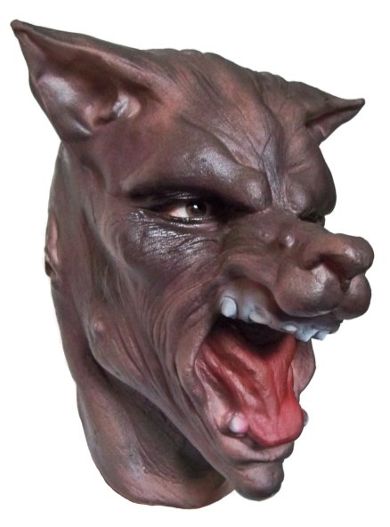 Masque de Loup pour Costumes - Cliquez sur l'image pour la fermer